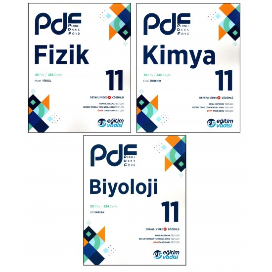 E Itim Vadisi S N F Fizik Kimya Biyoloji Pdf Planl Ders F Y Kitap