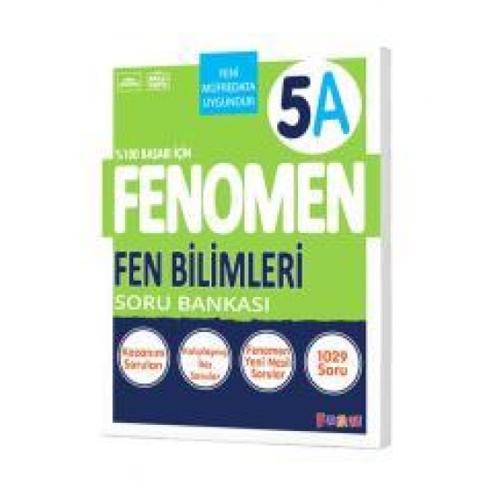 Fenomen 5. Sınıf Fen Bilimleri (A) Soru Bankası