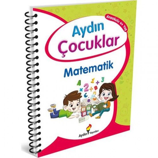 Aydın Okul Öncesi Etkinlik Kitabım Temel Matematik Becerilerim 4+ Yaş