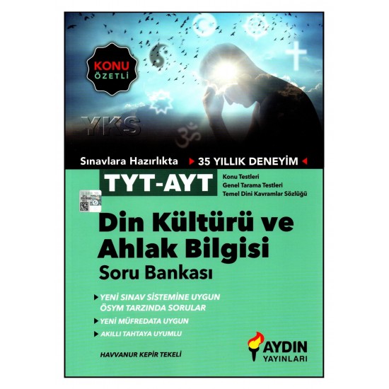 Aydın Yayınları TYT-AYT Din Kültürü ve Ahlak Bilgisi Soru Bankası