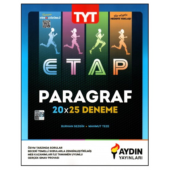 Aydın Yayınları TYT Paragraf Etap 20 Deneme