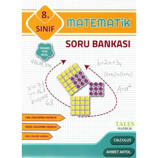 Calculus Yayınları TALES Hazırlık 8. Sınıf Matematik Soru Bankası 2019