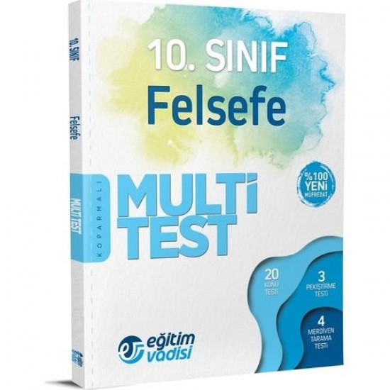 Eğitim Vadisi 10. Sınıf Felsefe Multi Test Kopartmalı