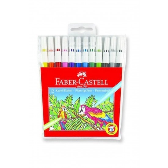 Faber Castell 12'li Keçeli Kalem