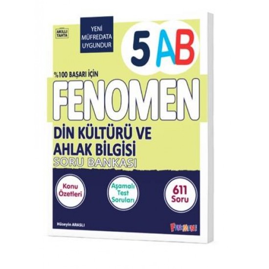 Fenomen 5. Sınıf Din Kültürü Ahlak Bilgisi (AB) Soru Bankası