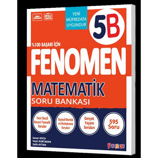 Fenomen 5. Sınıf Matematik (B) Soru Bankası 