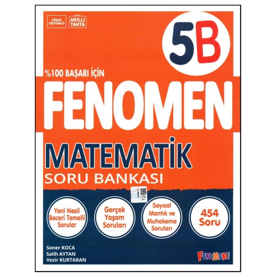 Fenomen 5. Sınıf Matematik Soru Bankası (B)