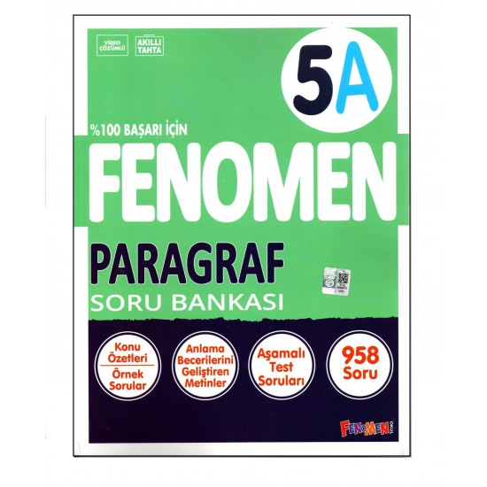 Fenomen 5. Sınıf Paragraf Soru Bankası (A)