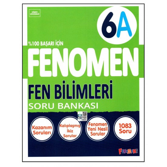 Fenomen 6. Sınıf Fen Bilimleri Soru Bankası (A)