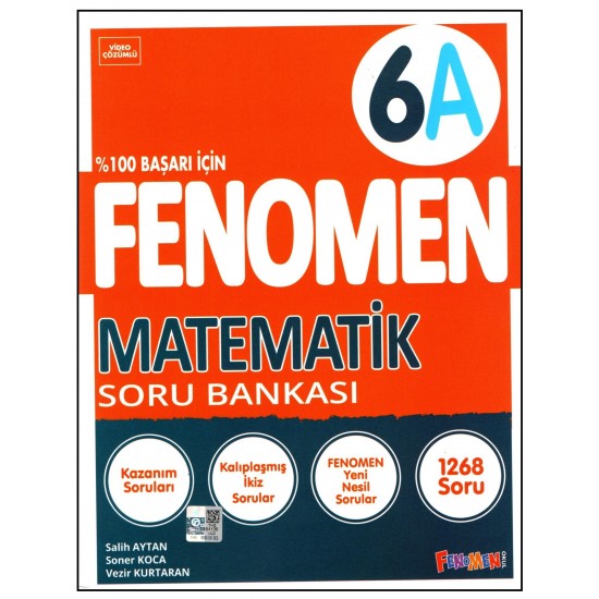 Fenomen 6. Sınıf Matematik Soru Bankası (A)