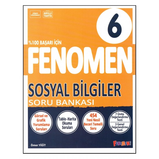 Fenomen 6. Sınıf Sosyal Bilgiler Soru Bankası