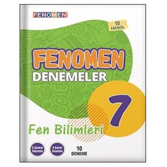 Fenomen 7. Sınıf Fen Bilimleri Denemeleri 10 Deneme