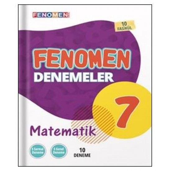 Fenomen 7. Sınıf Matematik Denemeleri 10 Deneme