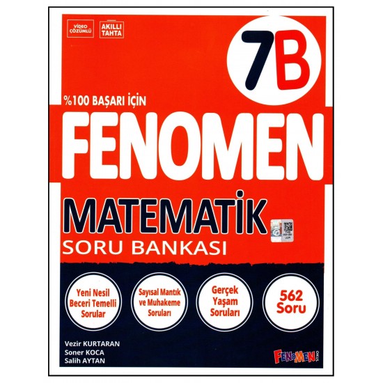 Fenomen 7. Sınıf Matematik Soru Bankası (B)