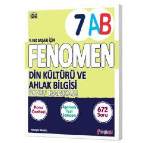 Fenomen 7. Sınıf Din Kültürü Ve Ahlak Bilgisi (AB) Soru Bankası