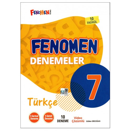 Fenomen 7. Sınıf Türkçe Denemeleri 10 Deneme