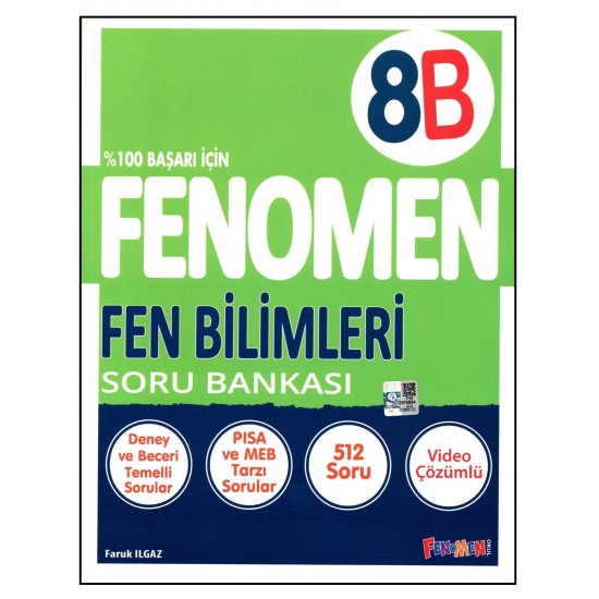 Fenomen 8. Sınıf LGS Fen Bilimleri Soru Bankası (B)