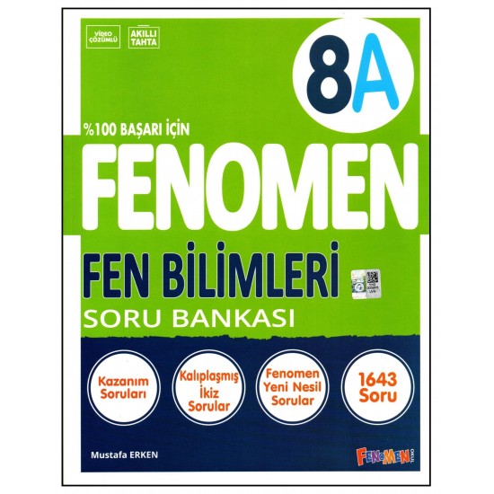 Fenomen 8. Sınıf LGS Fen Bilimleri Soru Bankası (A)