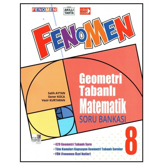 Fenomen 8. Sınıf LGS Geometri Tabanlı Matematik Soru Bankası