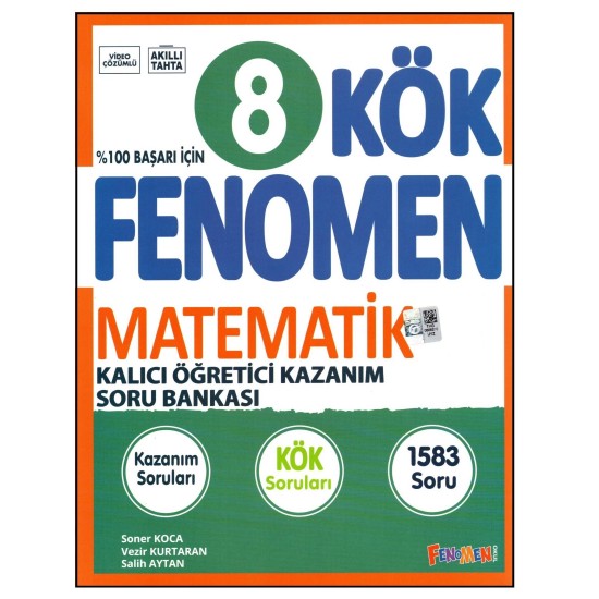 Fenomen 8. Sınıf LGS Matematik KÖK Soru Bankası