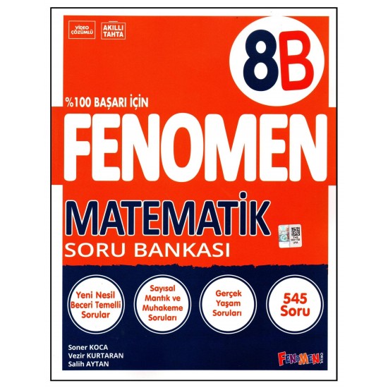 Fenomen 8. Sınıf LGS Matematik Soru Bankası (B)