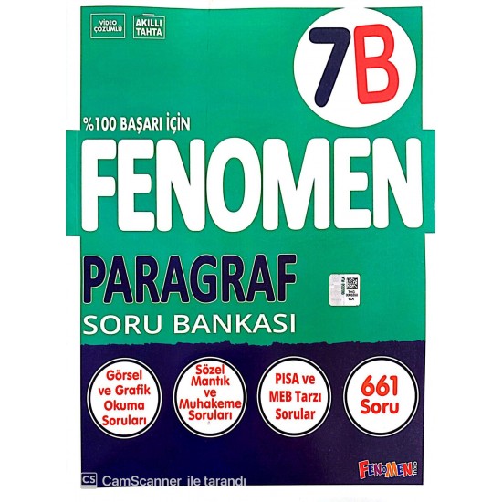 Fenomen 7. Sınıf (B) Paragraf Soru Bankası