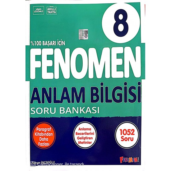 Fenomen 8. Sınıf Anlam Bilgisi