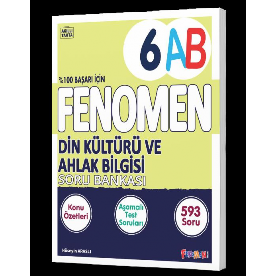 Fenomen 6. Sınıf  Din Kültürü Ve Ahlak Bilgisi (AB) Soru Bankası 