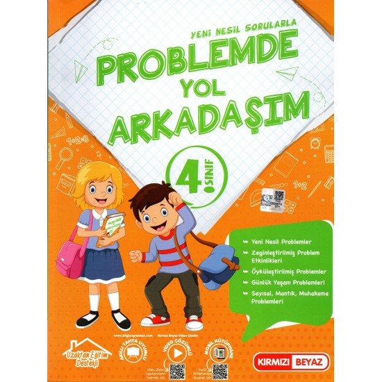 Kırmızı Beyaz 4. Sınıf Yeni Nesil Sorularla Problemde Yol Arkadaşım