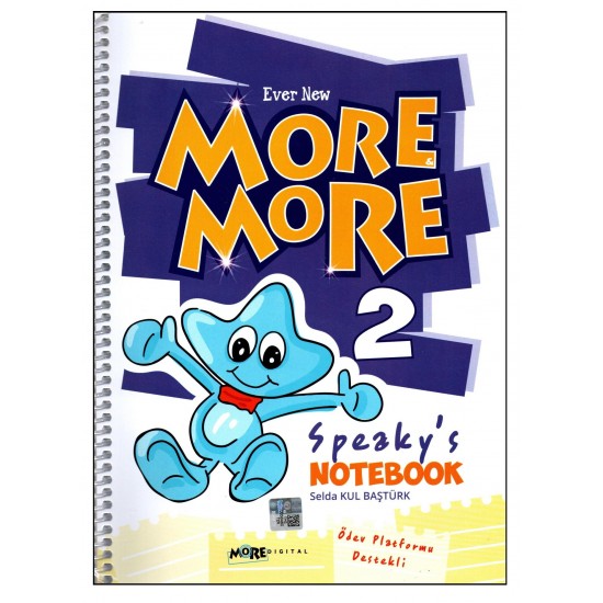 Kurmay ELT More and More 2. Sınıf Speaky's Notebook İngilizce Çalışma Defteri