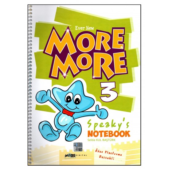 Kurmay ELT More and More 3. Sınıf Speaky's Notebook İngilizce Çalışma Defteri