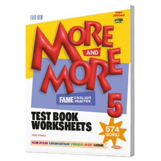 Kurmay ELT More And More 5. Sınıf English Fenomen Test Book Worksheets 2024-2025