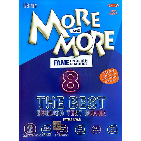 Kurmay ELT More and More 8. Sınıf Fame The Best English Test Book Yeni Basım