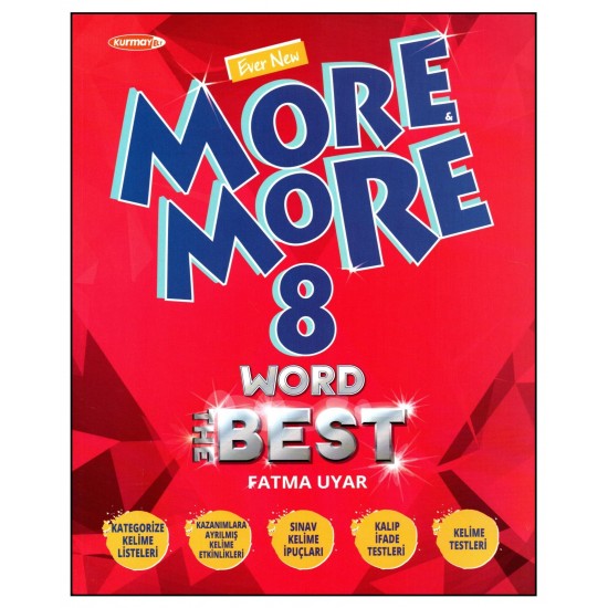 Kurmay ELT More and More 8. Sınıf Word the Best İngilizce Kelime Kitabı