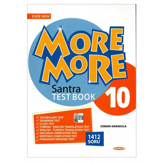 Kurmay ELT More and More English 10 Santra Test Book