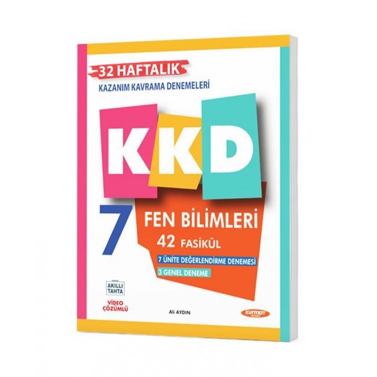 Kurmay Yayınları 7. sınıf KKD Fen Bilimleri Fasikül