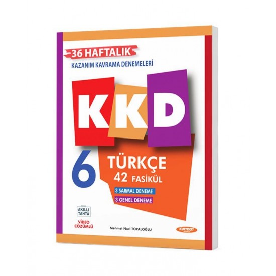 Kurmay Yayınları 6. sınıf KKD Türkçe Fasikül