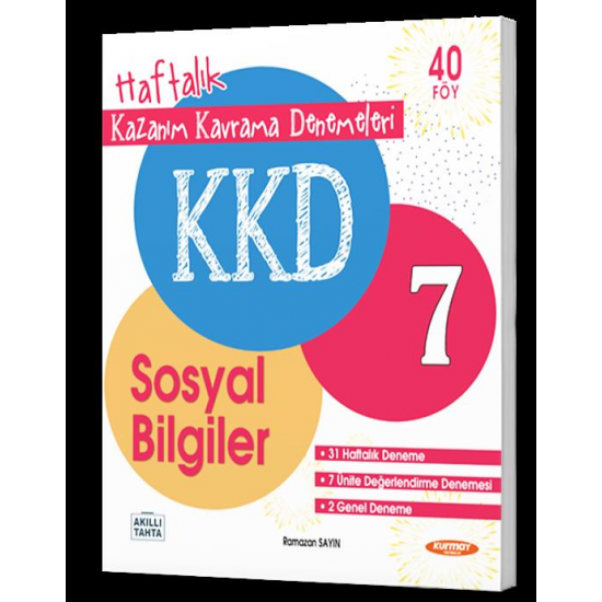 Kurmay Yayınları 7. sınıf KKD Sosyal Bilgiler Fasikül