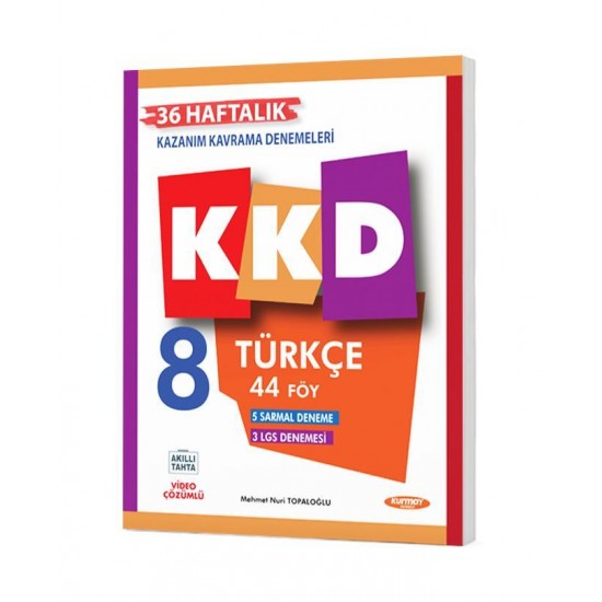 Kurmay Yayınları 8. sınıf KKD Türkçe Fasikül