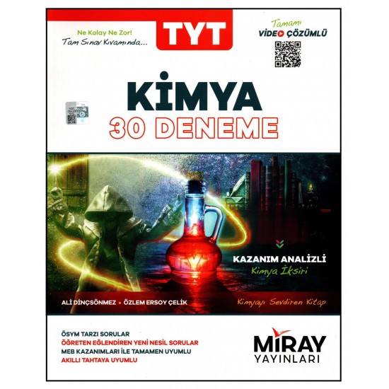 Miray Yayınları TYT Kimya 30 Deneme