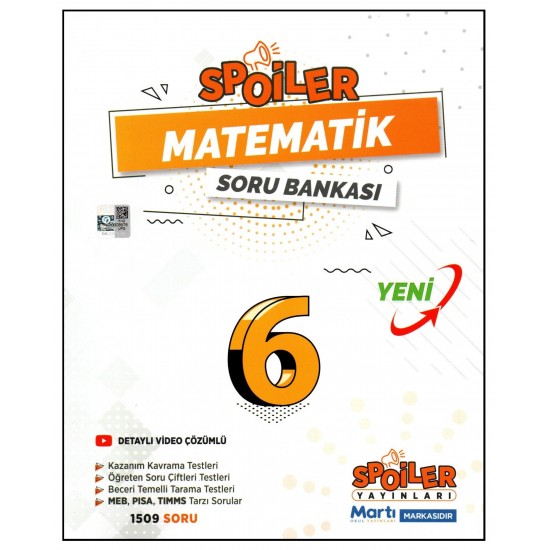 Spoiler Yayınları 6. Sınıf Matematik Soru Bankası